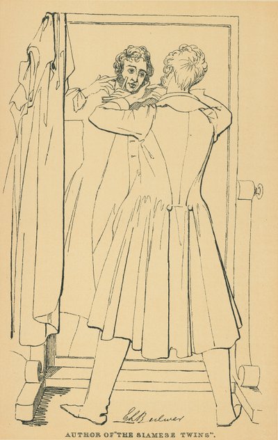 Edward Lytton Bulwer door Daniel Maclise