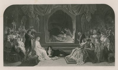 Hamlet door Daniel Maclise