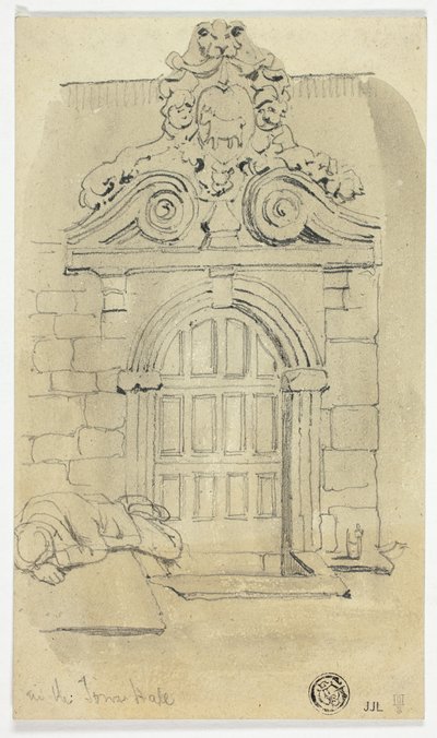 In het stadhuis door Daniel Maclise