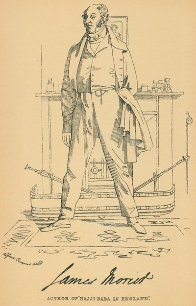 James Morier door Daniel Maclise