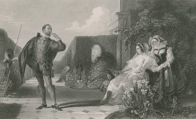 Malvolio, Driekoningenavond door Daniel Maclise
