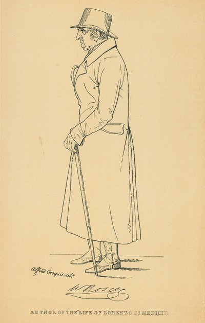 William Roscoe door Daniel Maclise