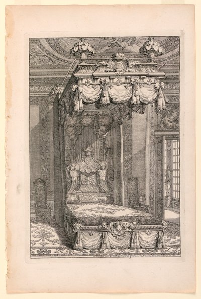 Ontwerp voor staatslaapkamer, in Second Livre d