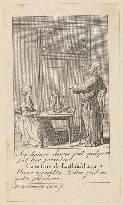  door Daniel Nikolaus Chodowiecki