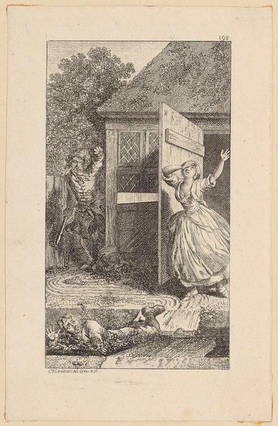  door Daniel Nikolaus Chodowiecki