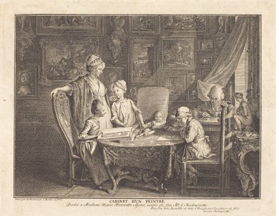  door Daniel Nikolaus Chodowiecki
