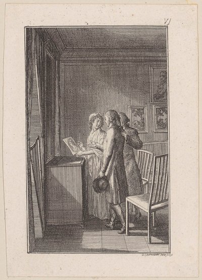  door Daniel Nikolaus Chodowiecki