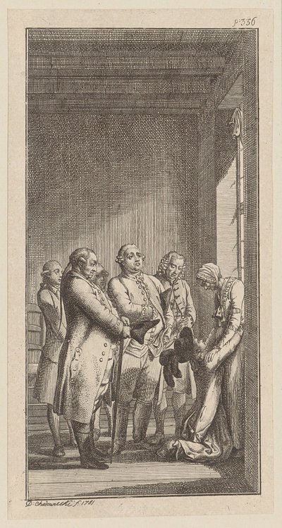  door Daniel Nikolaus Chodowiecki