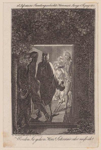  door Daniel Nikolaus Chodowiecki