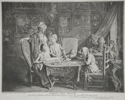  door Daniel Nikolaus Chodowiecki