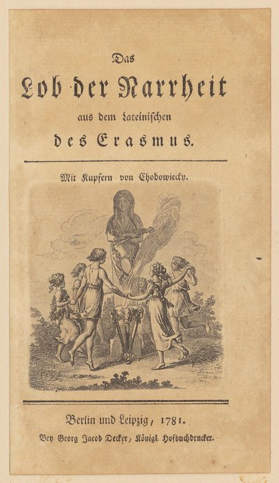  door Daniel Nikolaus Chodowiecki