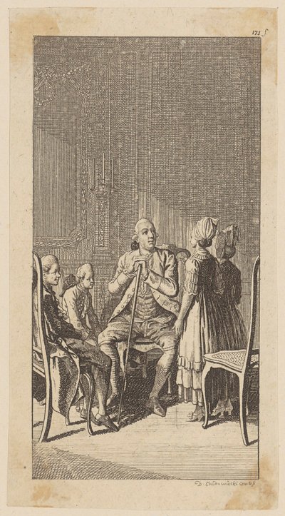  door Daniel Nikolaus Chodowiecki