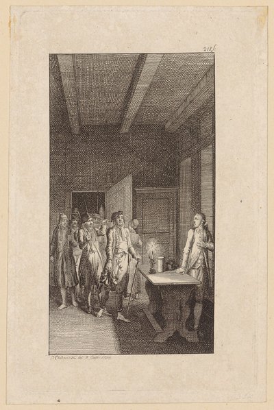  door Daniel Nikolaus Chodowiecki