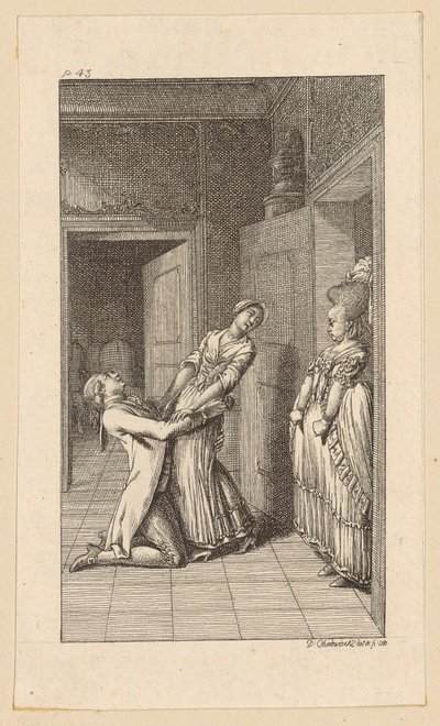  door Daniel Nikolaus Chodowiecki