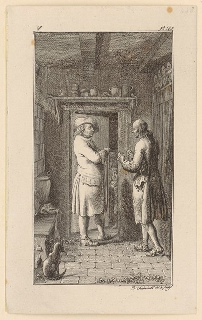  door Daniel Nikolaus Chodowiecki