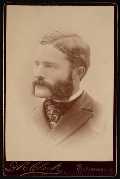 Portret van Barton Warren Evermann door Daniel R Clark