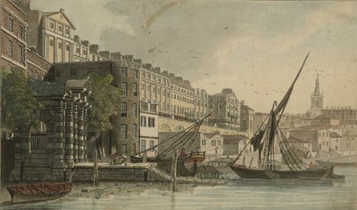 Waterpoort, York Buildings, Londen door Daniel Turner