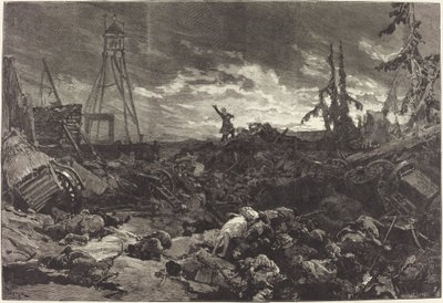 Michel Strogoff in het Théâtre du Chatelet, 1880 door Daniel Urrabieta Vierge