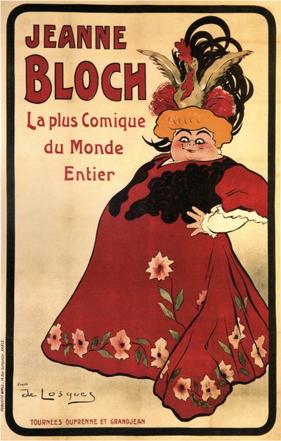 Jeanne Bloch door Daniel de Losques