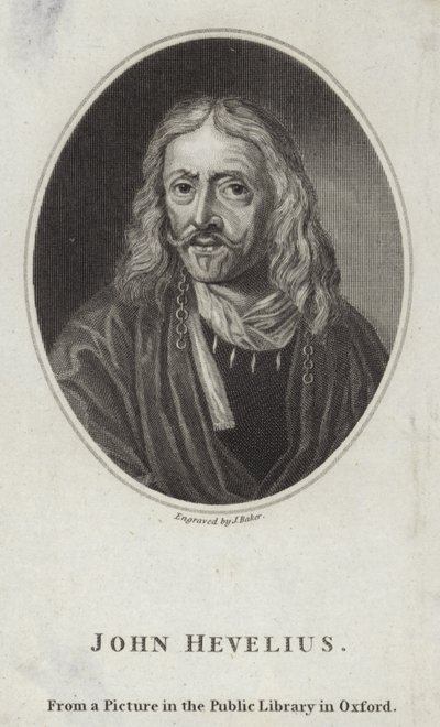 John Hevelius door Daniel the Younger Schultz