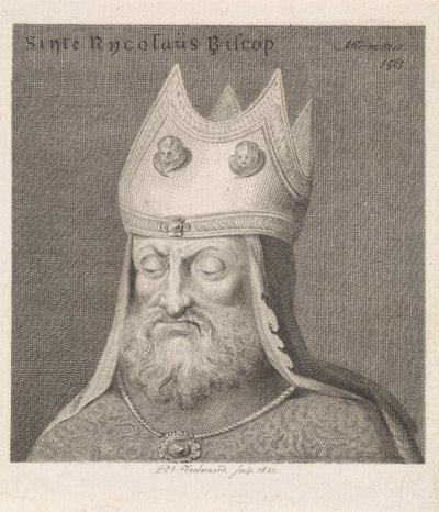 Portret van een bisschop door Daniël Veelwaard (I)
