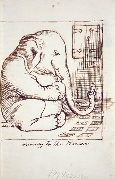 Geld naar het Huis, c.1873 door Dante Gabriel Charles Rossetti