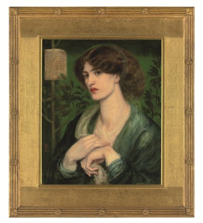 De Begroeting van Beatrice door Dante Gabriel Charles Rossetti