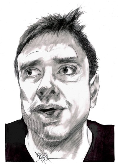 Alessandro Di Battista, 2023 (digitale kleurpotloodtekening) door Dariush Radpour