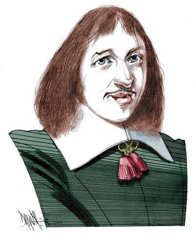Portrait de Francois Vatel (1631 -1671) (Fritz Karl Watel) door Dariush Radpour