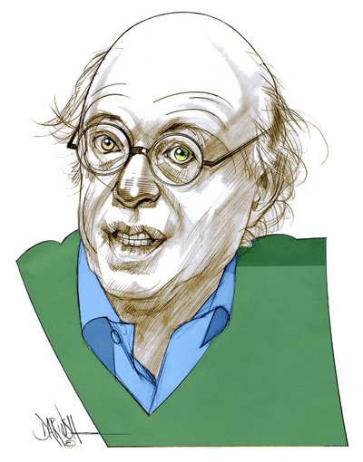 Sennett Richard , 2008 (digitale kleurpotloodtekening) door Dariush Radpour