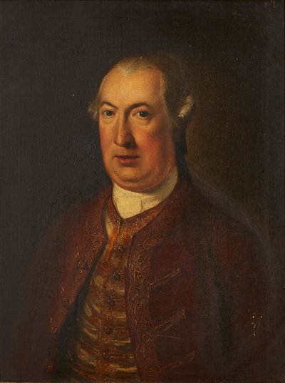 Halflang Portret van een Heer in een Geborduurde Jas en Vest door David (follower of) Martin