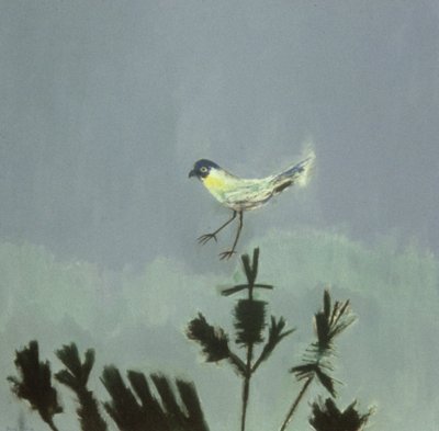 Vreemde vogel landt door David Alan Redpath Michie