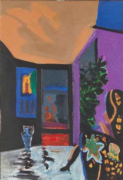Door het Raam door David Alan Redpath Michie