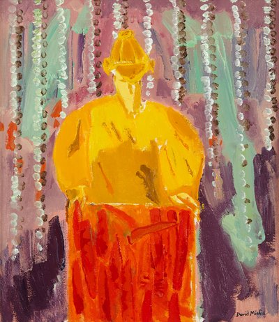 Vrouw met wortels door David Alan Redpath Michie