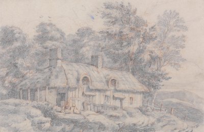 Huisje in Herefordshire door David Cox