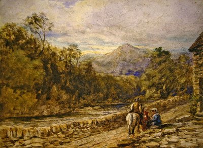 Naar de markt gaan door David Cox