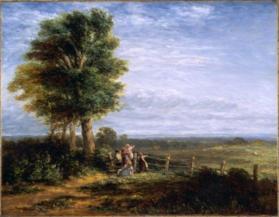 De veldleeuwerik, 1849 door David Cox