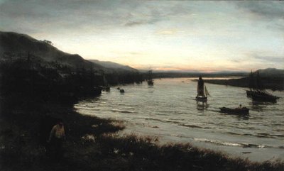 Newburgh aan de Tay door David Farquharson