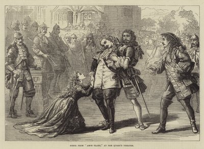 Scène uit Amos Clark, in het Queen