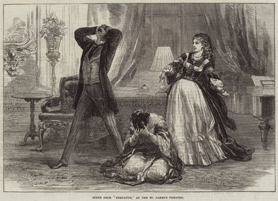 Scène uit Fernande, in het St James
