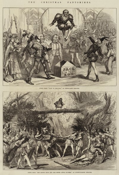 De kerstpantomimes door David Henry Friston