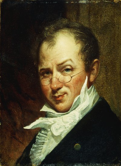 Zelfportret in koloniale kleding, 1874 door David Johnson