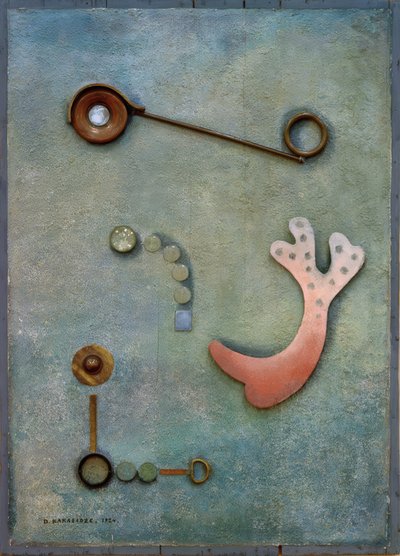 Abstracte samenstelling door David Kakabadze