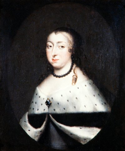 Hedvig Eleonora, koningin-weduwe van Zweden 1660-1719 door David Klöcker Ehrenstrahl