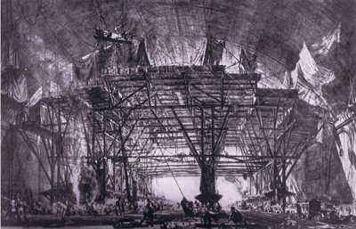 De Grote Gantry, Bibbys Jaarboek door David Muirhead (after) Bone