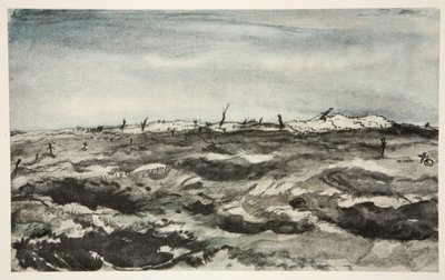 Een Via Dolorosa: Mouquet Farm, illustratie uit 