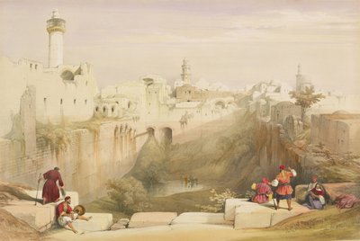 Jeruzalem, 12 april 1839, plaat 12 uit Volume I van 