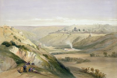 Jeruzalem, 5 april 1839, plaat 18 uit Volume I van 