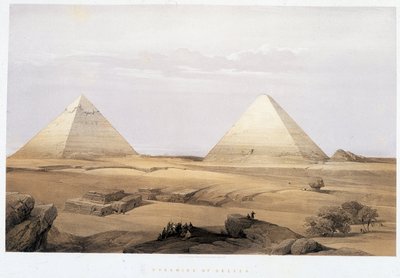 Piramides van Gizeh - in 
