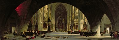 De kathedraal van St. Stephanus, Wenen door David Roberts